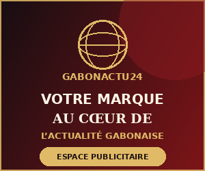 Bannière GabonActu24 proposant un espace publicitaire latéral aux annonceurs